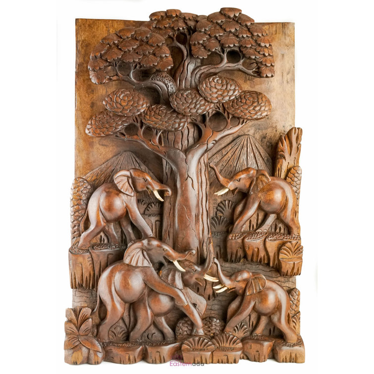 World Menagerie Elephants Wall Décor Wayfair.co.uk